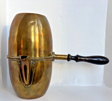 Caffettiera vintage ottone