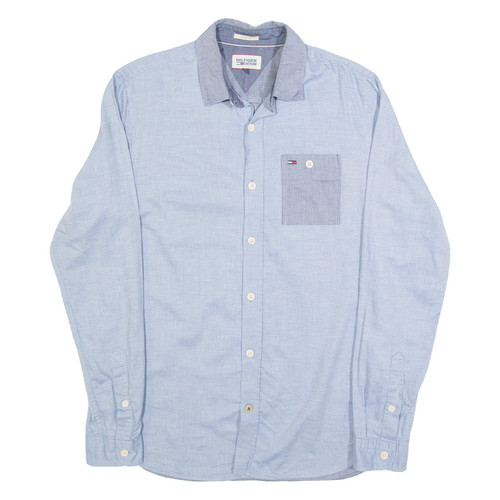 Camicia blu maniche lunghe - camicia,