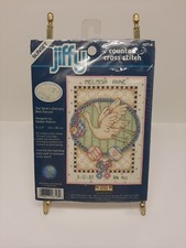 Sunset Jiffy Kit Punto Croce Contato La Cicogna Consegna Record Nascita #16718