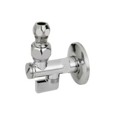 RUBINETTO SNODO 1/2" 3/8" SOTTOLAVABO BIDET LAVELLO LAVANDINO A SFERA