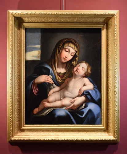 Dipinto antico madonna - dipinto,