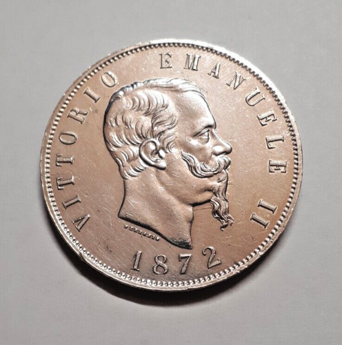 Lire 1872 vittorio emanuele - lire,