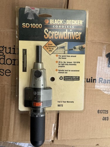 Cacciavite senza fili vintage