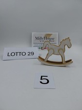 Cavallino a dondolo in legno