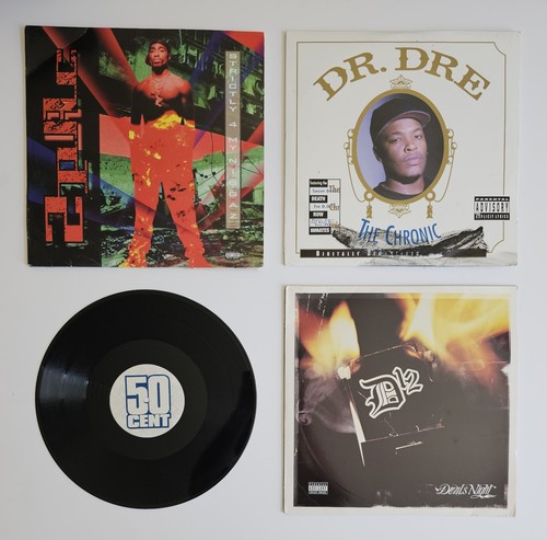 Rare vinyl rap - vinyl, lot