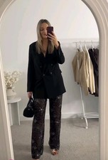 Pantalone Zara nero con