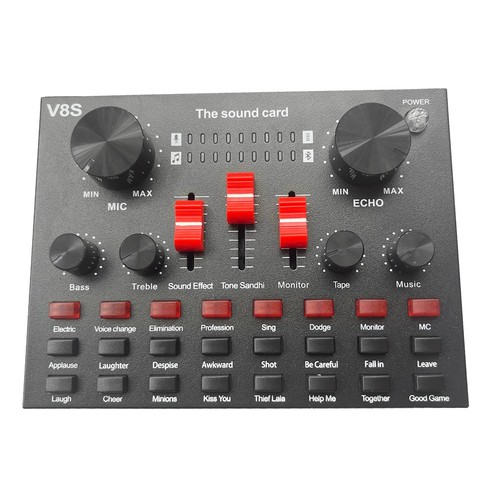 Microfono v8s usb ricaricabile - microfono,