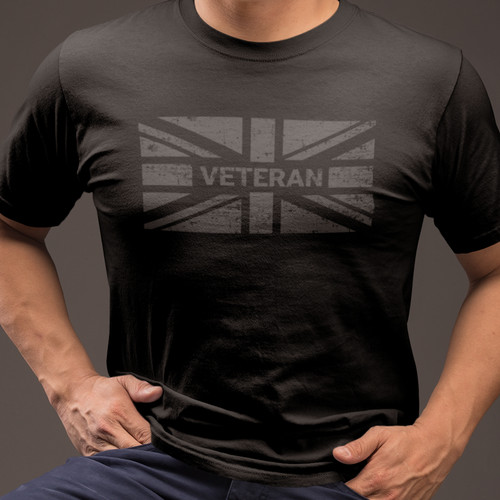 Shirt veteran union jack - union,