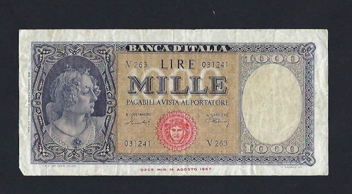 Repubblica italiana 1000 - repubblica,
