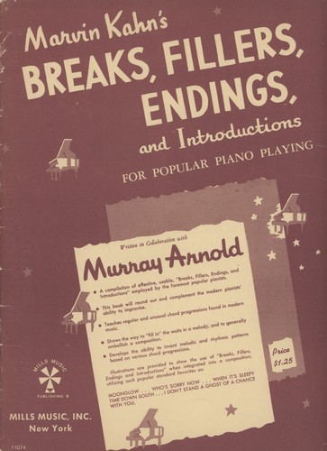 Marvin kahn breaks fillers - kahn, breaks,
