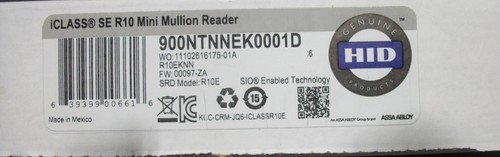 900ntnnek0001d hid iclass - iclass, se