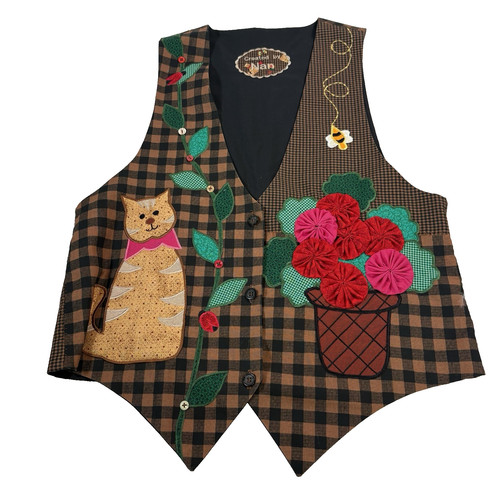 Gilet fatto mano - mano, con