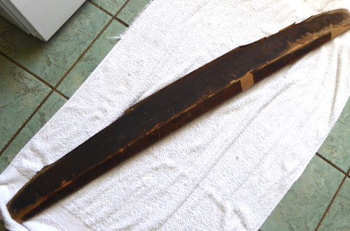 Binario superiore legno - in,