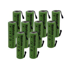 10x BATTERIA PILA RICARICABILE