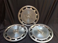 3 COPRICERCHI COPRIRUOTA METALLO X CERCHI AUTO D'EPOCA MERCEDES FRECCIA ARGENTO