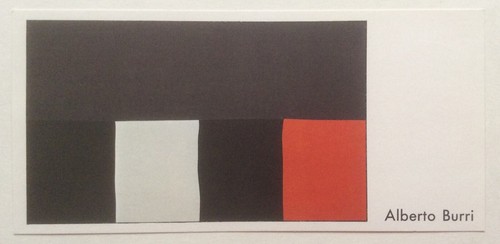 Alberto burri carton d - alberto,