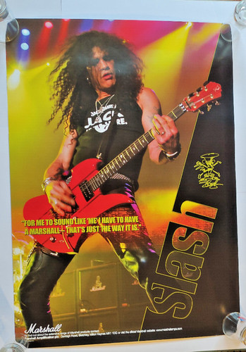 Slash marshall amps promo - amps,