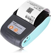 Mini stampante termica + 10 rotolini di carta + caricatore USB