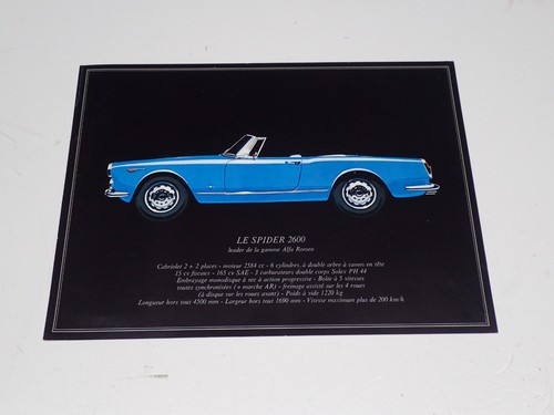 Alfa romeo 2600 spider - alfa,