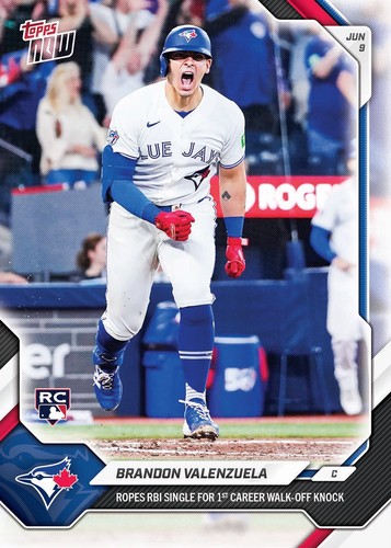 Brandon valenzuela walk off - rc, walk-off
