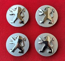 COPRIMOZZO TAPPI CERCHI BORCHIE PEUGEOT 60mm SET 4PZ  modello APOLLO - ORIGINALI