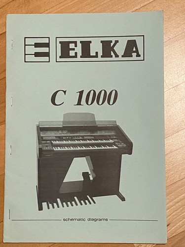 Elka organo c1000 quadro - elka,