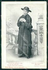 Napoli Città Costumi Prete cartolina MX7586