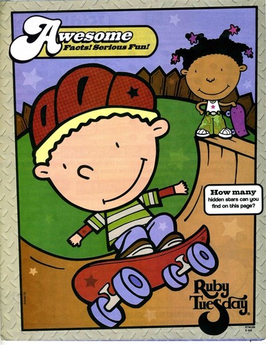 Menù per bambini ruby - bambini,