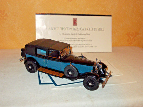 Franklin mint rolls royce - mint,