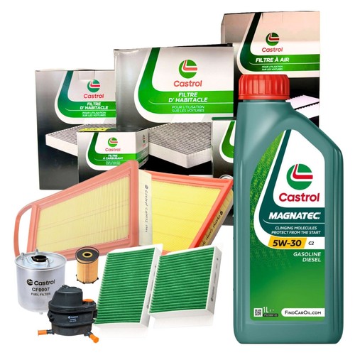 Kit tagliando castrol peugeot - castrol,