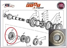 INGRANAGGIO 3° ORIGINALE FIAT