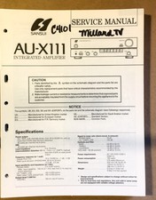 Sansui x111 amplificatore - sansui,