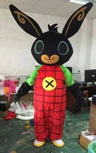 Costume mascotte coniglio nero - costume,