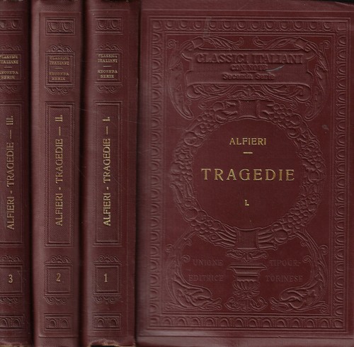 Tragedie vittorio alfieri - tragedie., .
