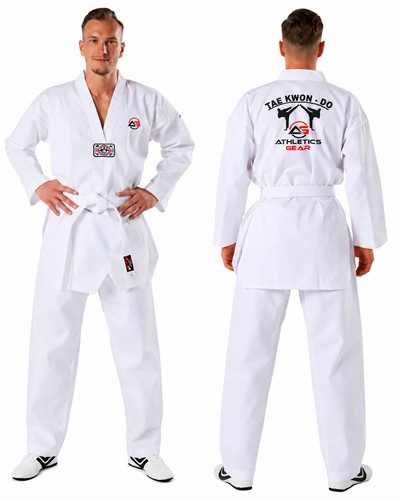 Tuta policotone taekwondo a - in,