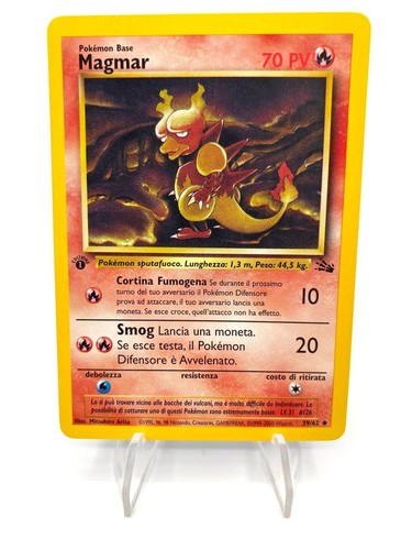Carta pokemon magmar set - magmar,