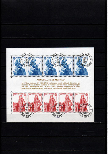 Europa cept monaco 1985 - europa, cept,