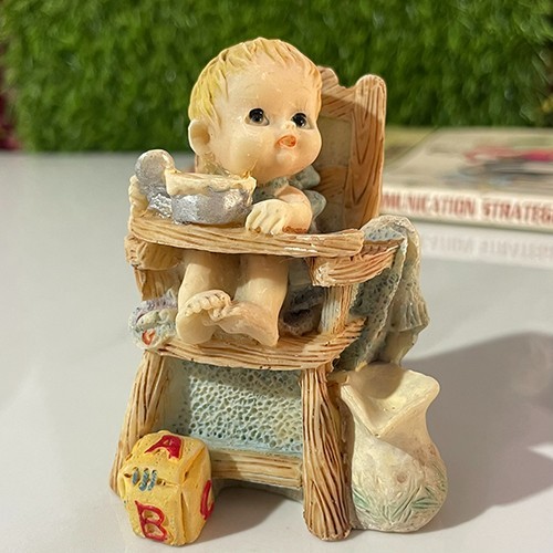 Figurina resina vintage baby - figurina,