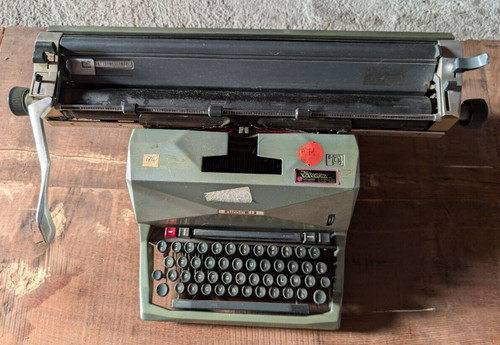 Macchina scrivere olivetti - macchina,
