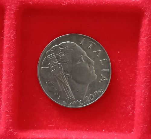 Italia regno moneta 20 - italia,