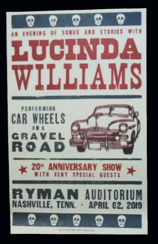Poster concerto lucinda - concerto,