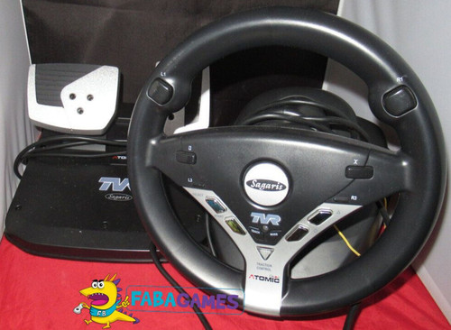 Ps1 volante pedaliera - +,