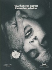 BREIL WATCH MAGAZINE promo ad