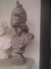 SCULTURA STATUA BUSTO MINERVA