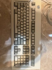 Tastiera IBM Model M 1996/1997 cablata con adattatore,