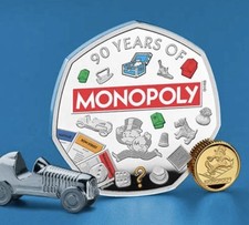 Moneta Monopoli 2025 Sterlina