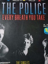 DISCO 45 GIRI THE POLICE EVERY BREATH YOU TAKE ROXANNE ANNO 1981