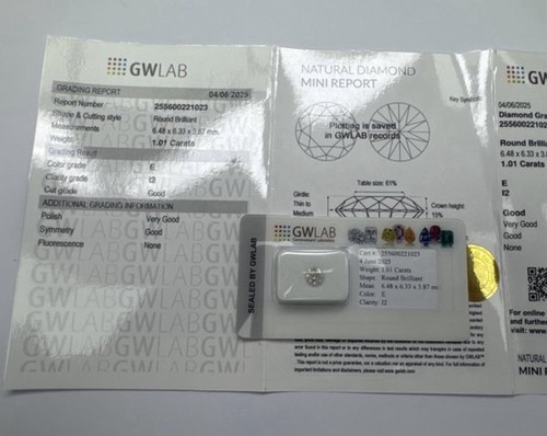 Diamante naturale 1ct - diamante,