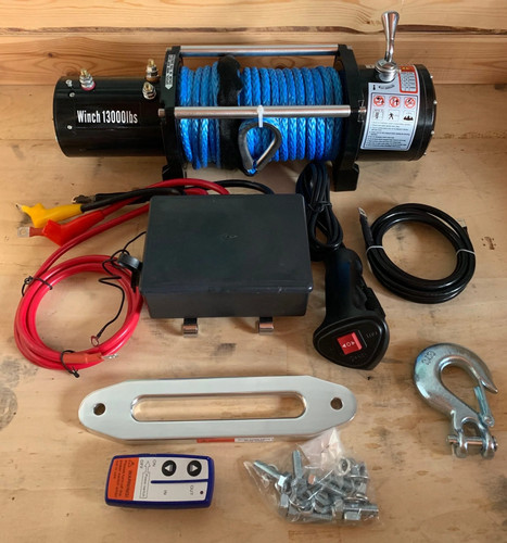 Verricello elettrico 13000 lbs - verricello,