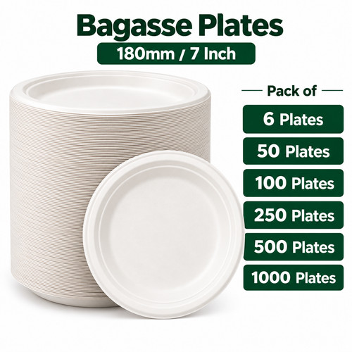 Piatti carta bagasse - di,